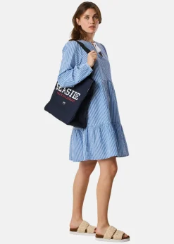 Marina Seersucker Tunic Dress W