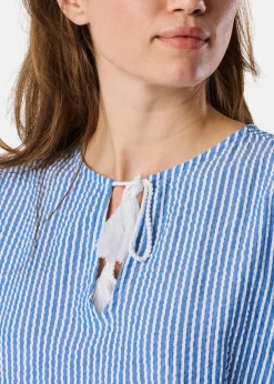 Marina Seersucker Tunic Dress W