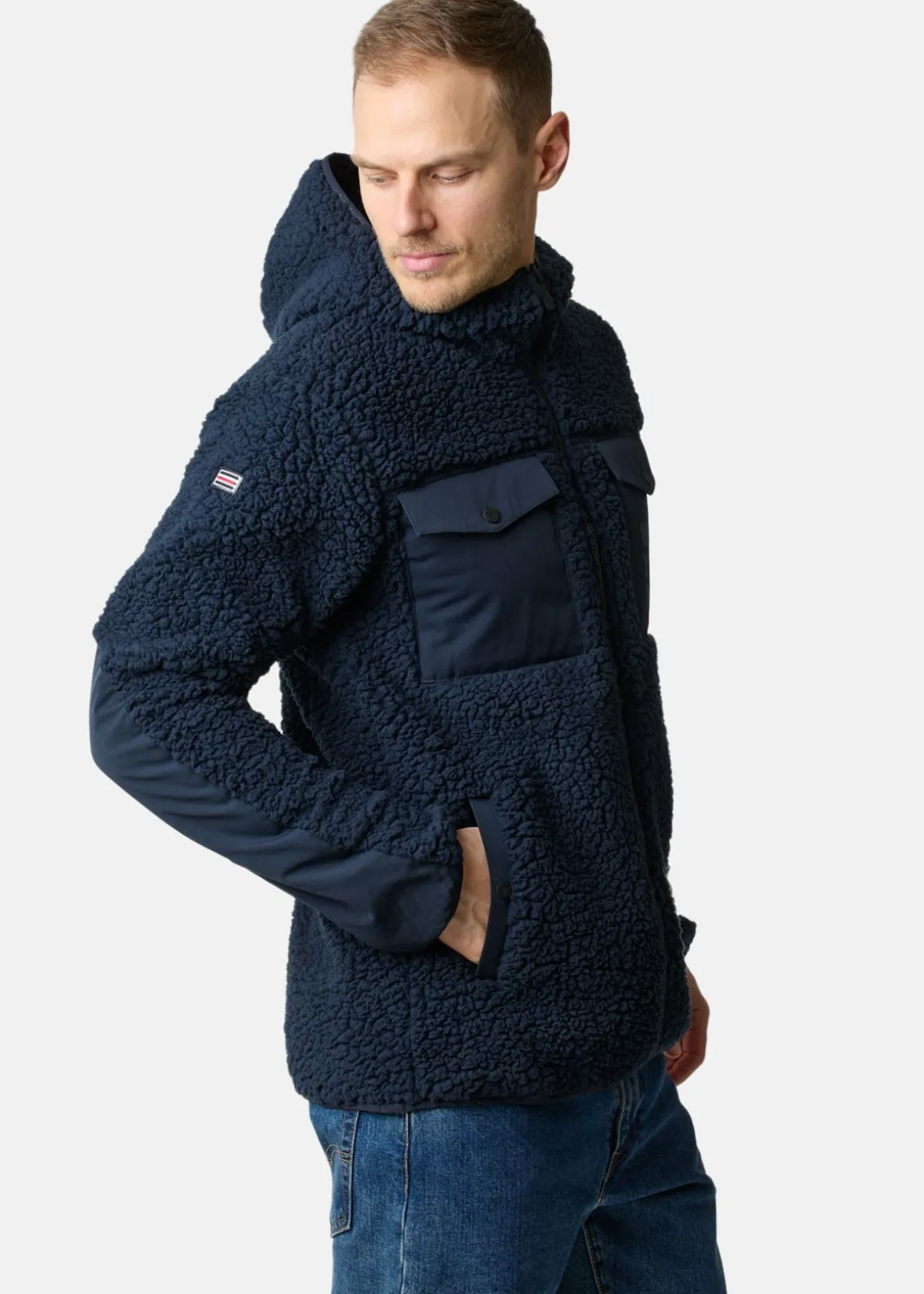 Marstrand Stretch Pile Hood Jacket