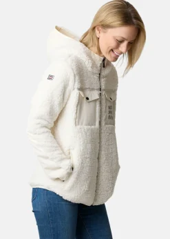 Marstrand Stretch Pile Hood Jacket W