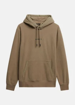 MICRO LOGO FLEECE HOOD