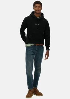 MICRO LOGO FLEECE HOOD