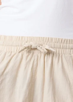 New Hampshire Linen Long Skirt W