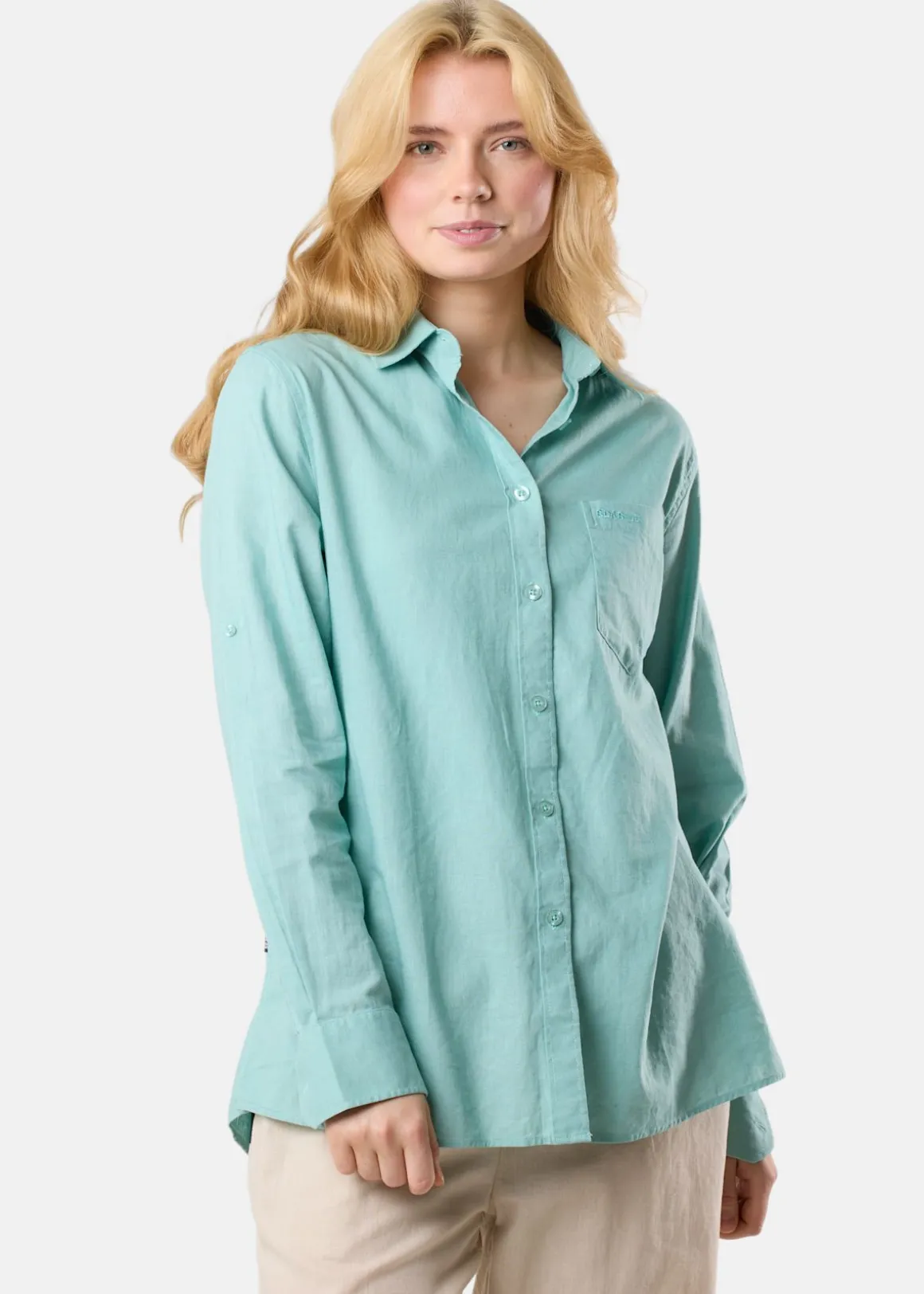 New Hampshire Linen LS Shirt W