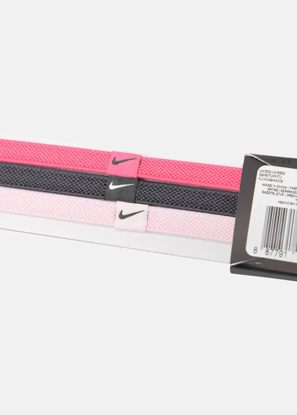 NIKE ELASTIC HAIRBANDS 3 PK