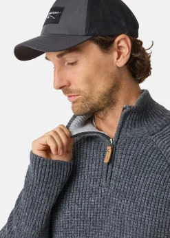 Nordkap Wool Sweater Half Zip