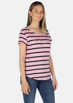 Ocean Stripe Tee W