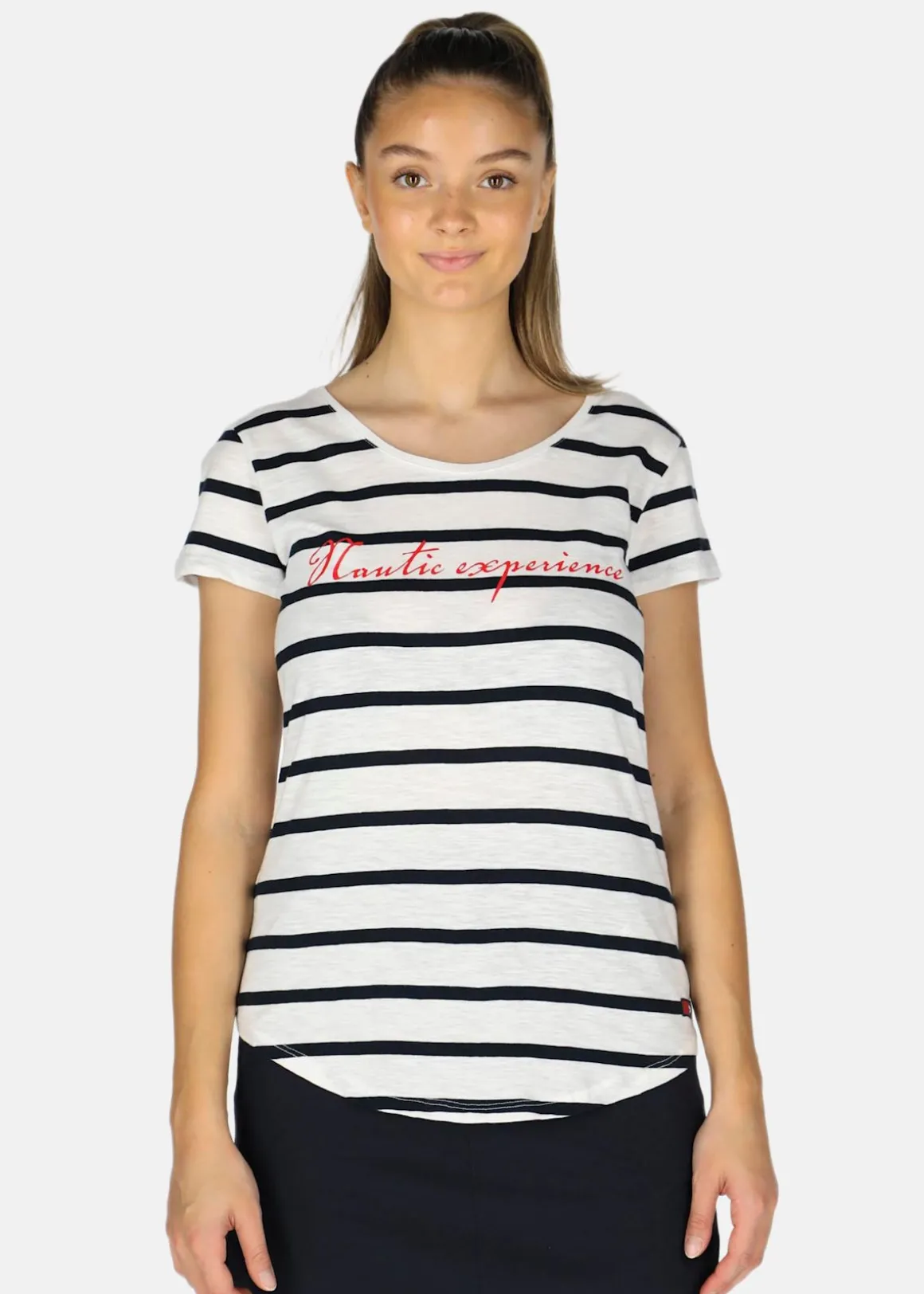 Ocean Stripe Tee W