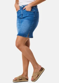 Oregon Denim Skirt W