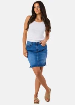 Oregon Denim Skirt W