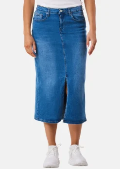 Oregon Long Denim Skirt W