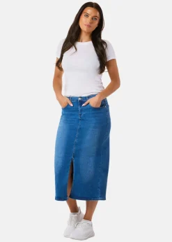 Oregon Long Denim Skirt W
