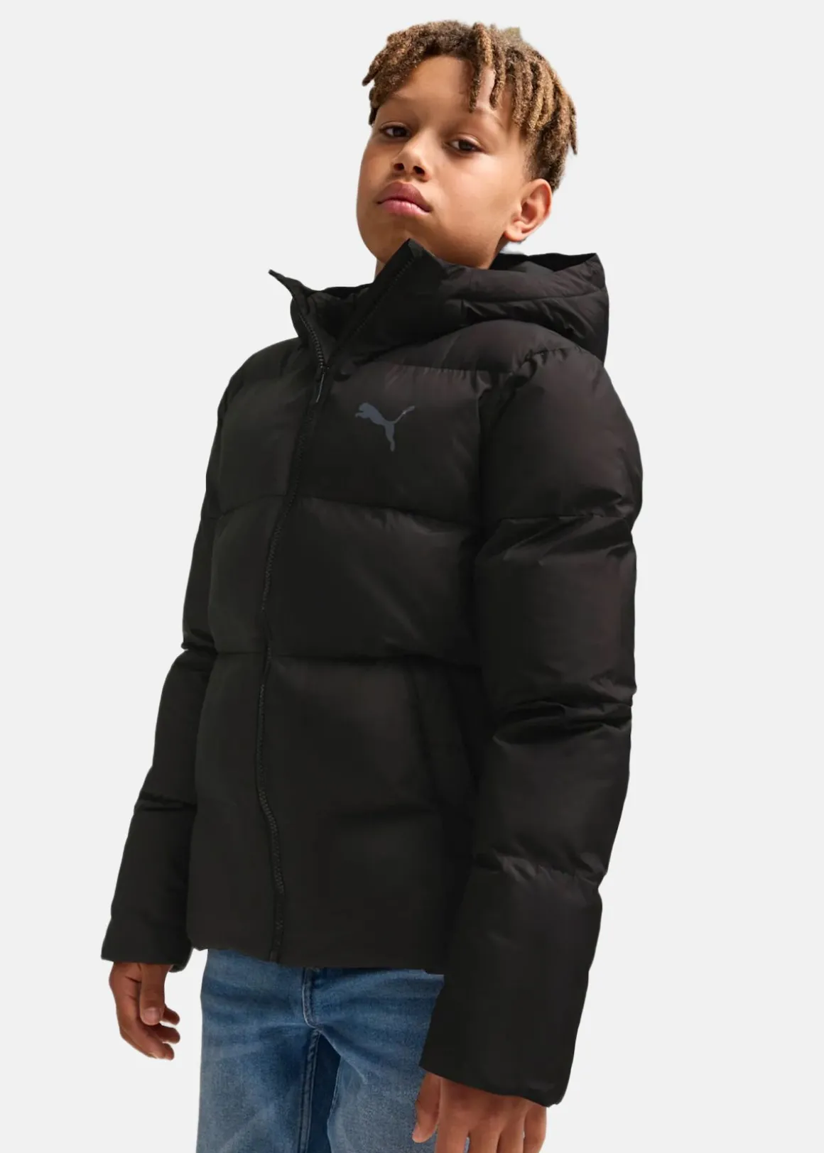 Poly Hooded Puffer Jacket