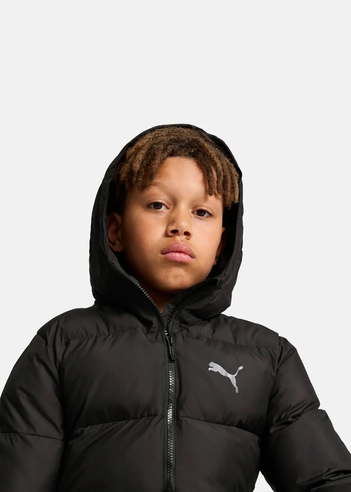 Poly Hooded Puffer Jacket