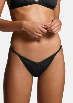 PUMA SWIM WOMEN RIBBED TANGA 1