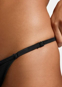 PUMA SWIM WOMEN RIBBED TANGA 1