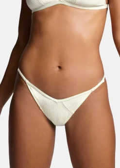 PUMA SWIM WOMEN RIBBED TANGA 1