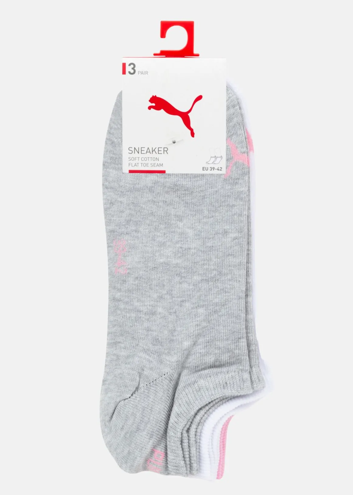 PUMA UNISEX SNEAKER PLAIN 3P