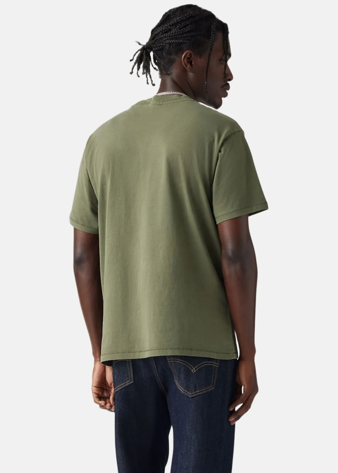 RED TAB VINTAGE TEE WHITE + JE