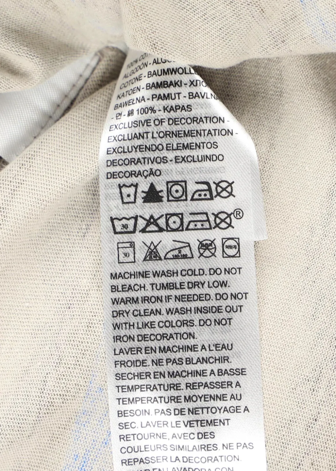 RED TAB VINTAGE TEE WHITE + JE