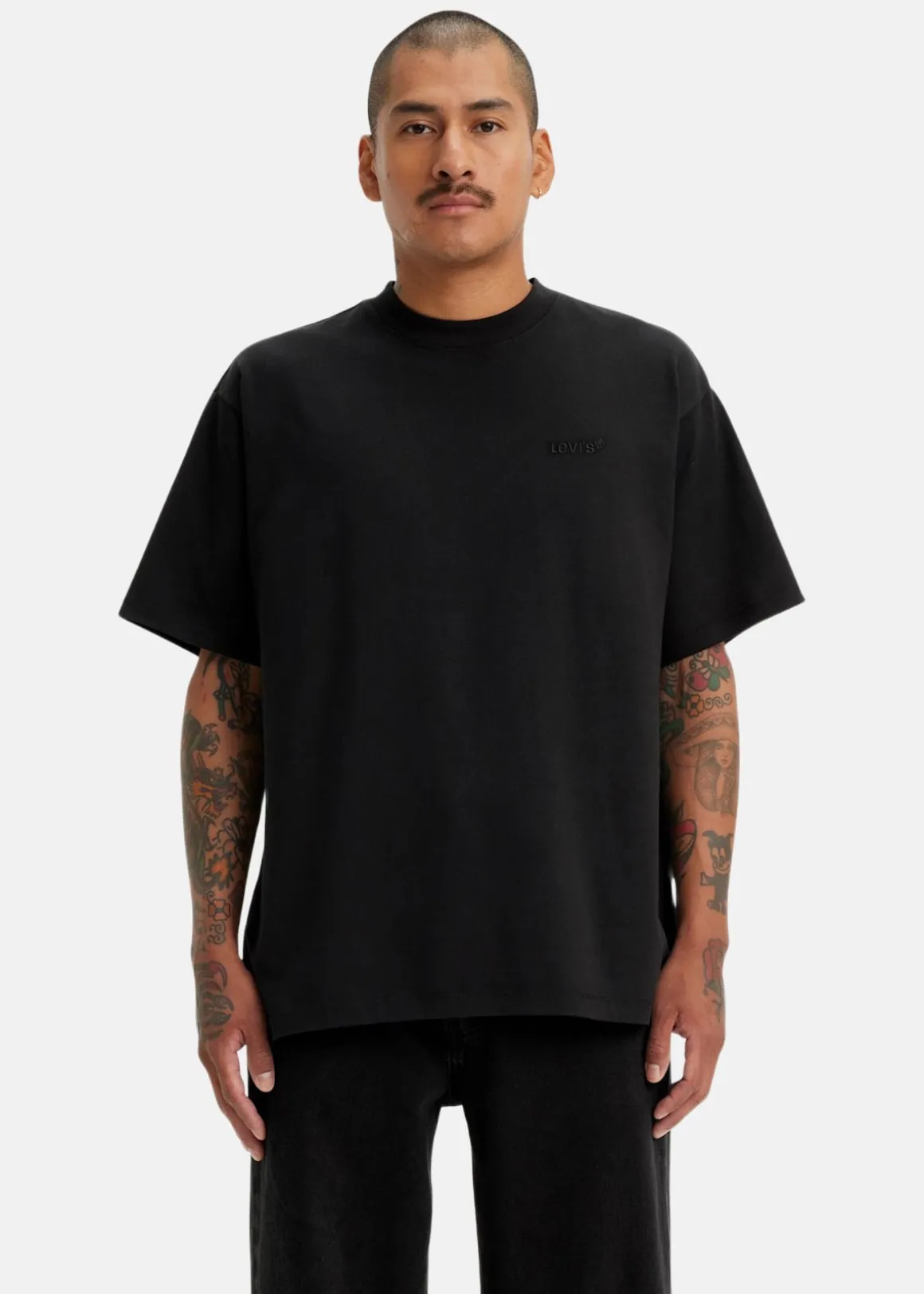 RED TAB VINTAGE TEE WHITE + JE