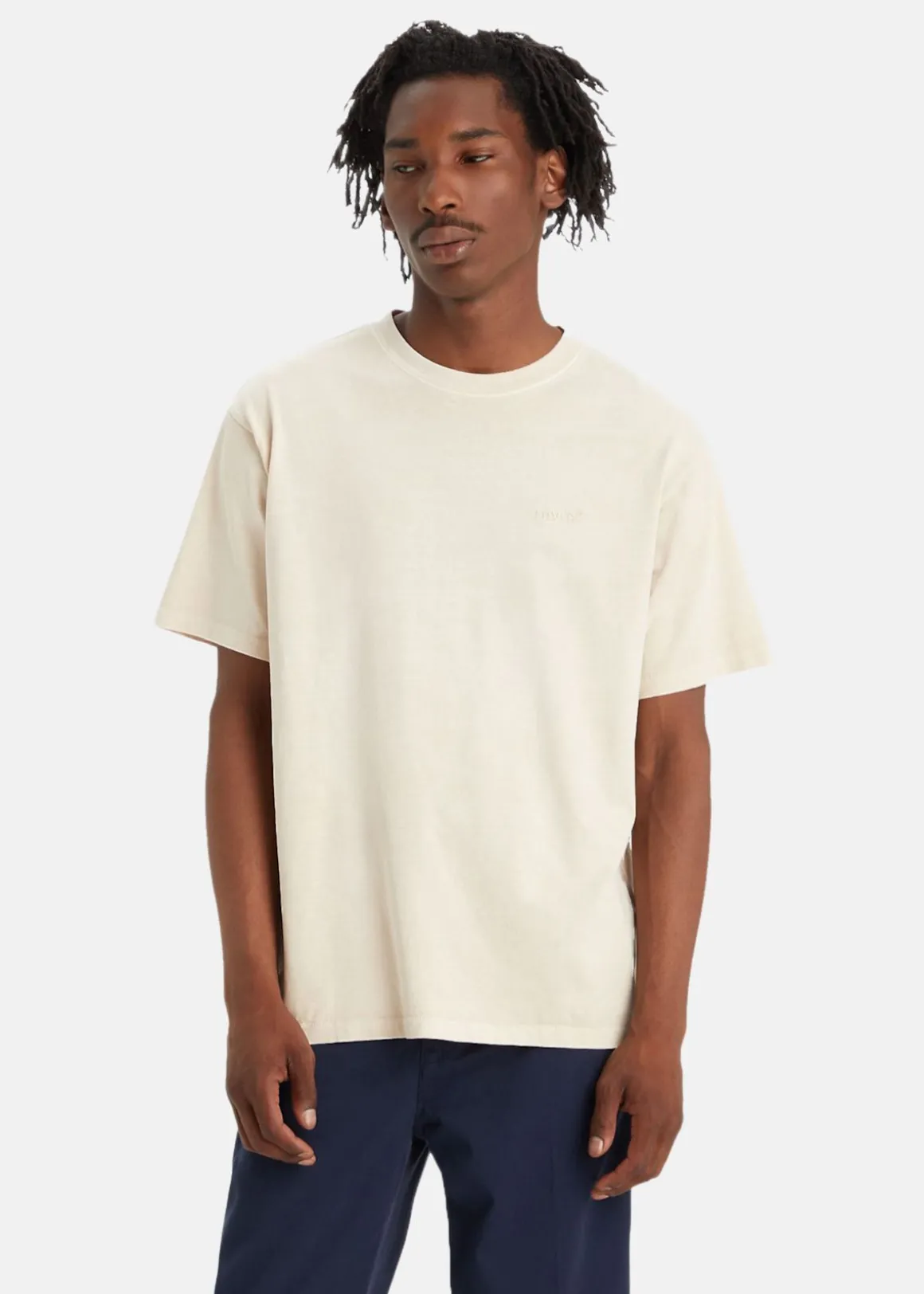 RED TAB VINTAGE TEE WHITE + JE