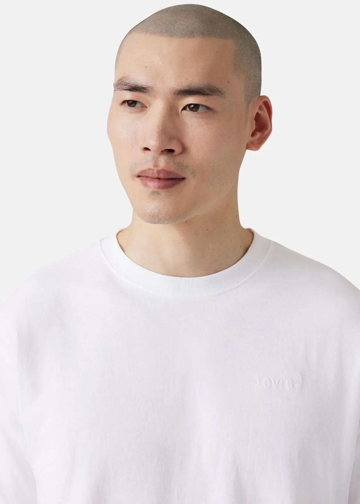 RED TAB VINTAGE TEE WHITE + JE