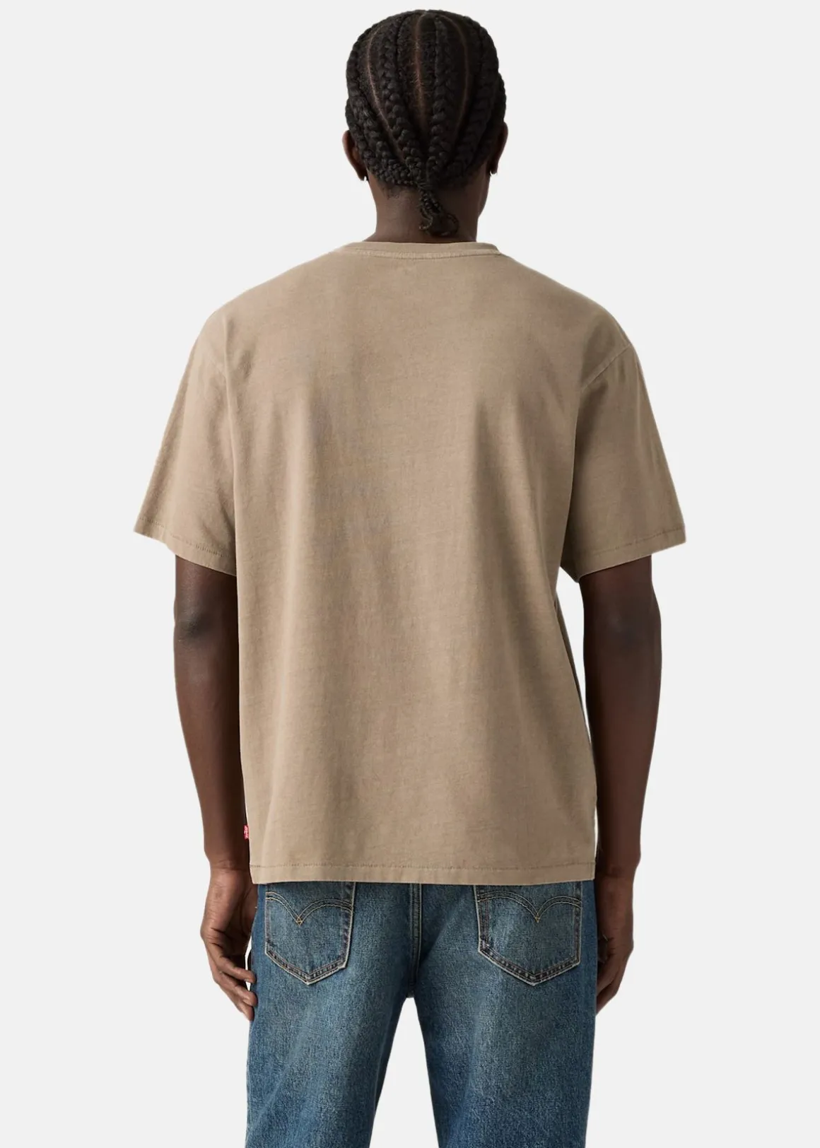 RED TAB VINTAGE TEE WHITE + JE