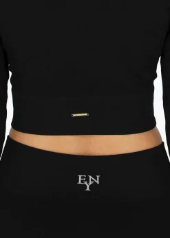 Rib Seamless Cropped Top