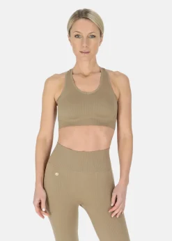 Ribbed Seamless Bra W