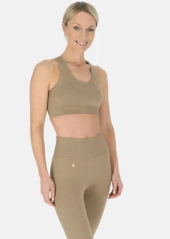 Ribbed Seamless Bra W