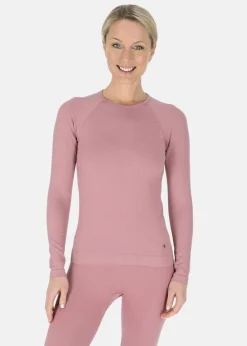 Ribbed Seamless Long Sleeve W