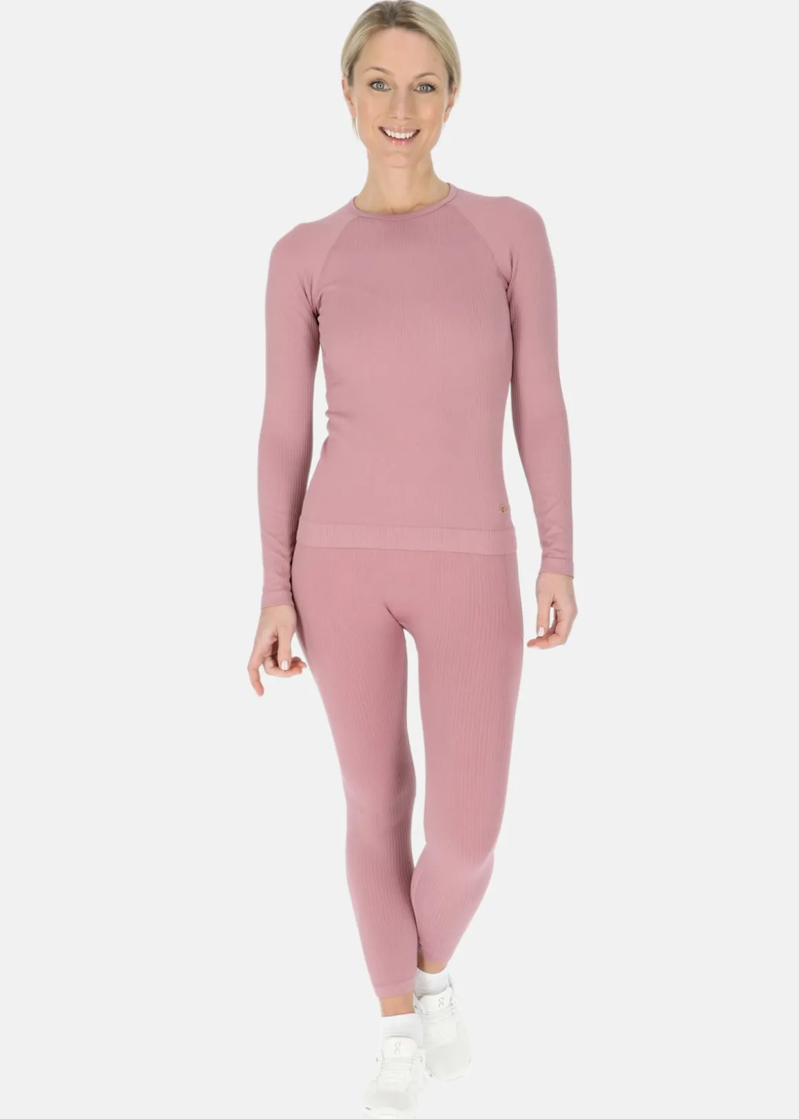 Ribbed Seamless Long Sleeve W