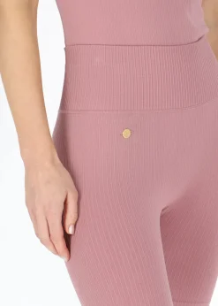 Ribbed Seamless Short Tights W