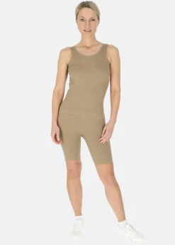 Ribbed Seamless Tank Top W