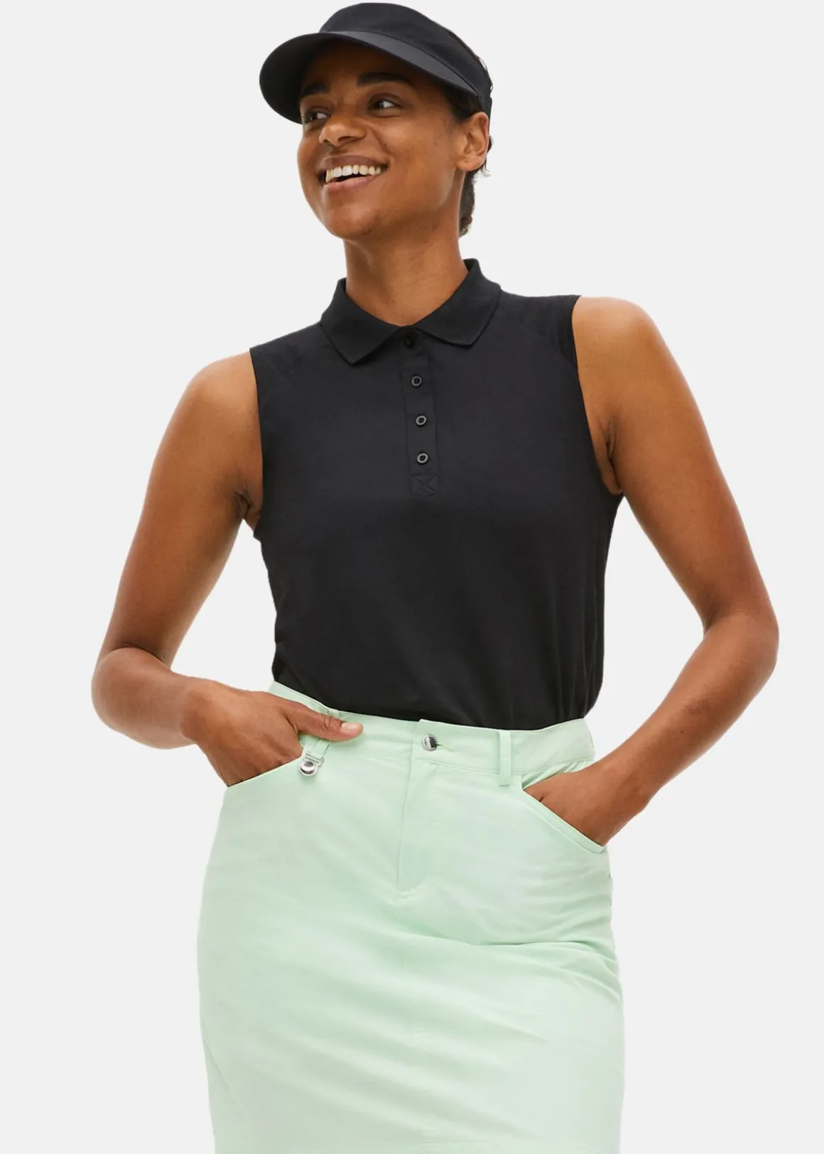 Rumie Sleeveless Poloshirt