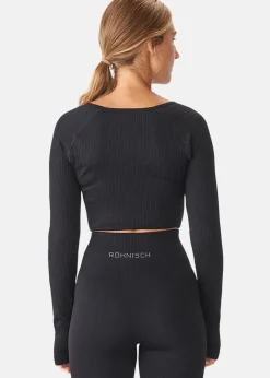 Seamless Crop Long Sleeve