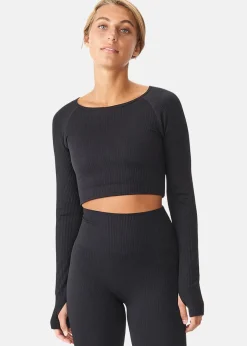 Seamless Crop Long Sleeve