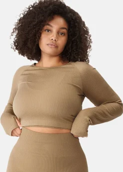 Seamless Crop Long Sleeve