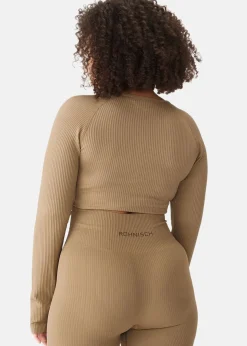 Seamless Crop Long Sleeve