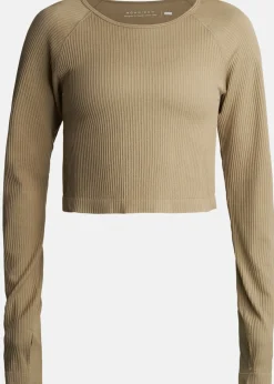 Seamless Crop Long Sleeve