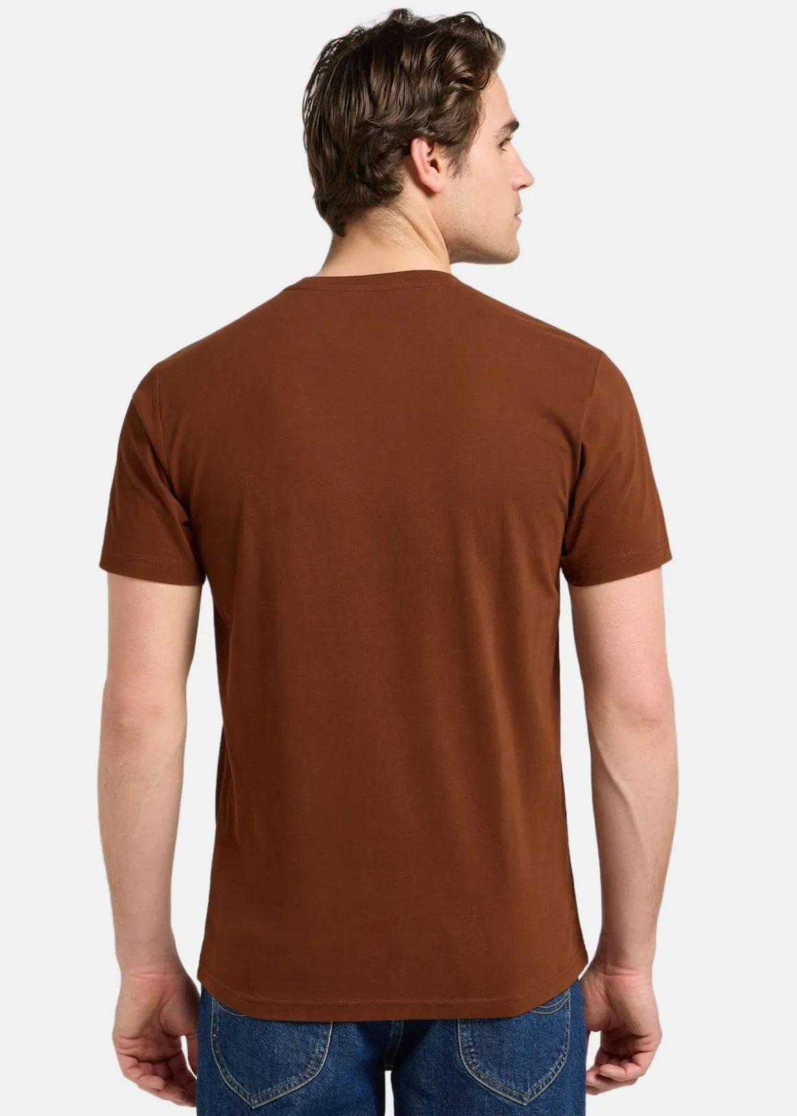SS_PATCH_LOGO_TEE LUXE_BROWN