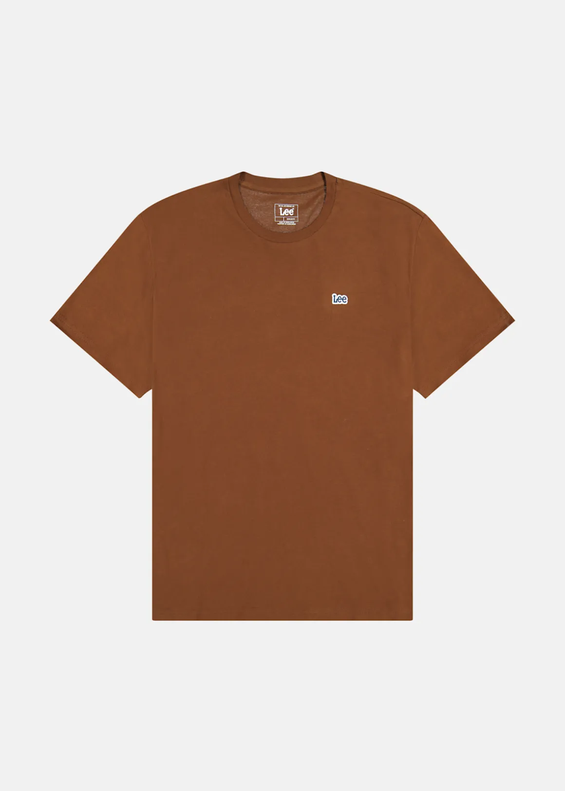 SS_PATCH_LOGO_TEE LUXE_BROWN