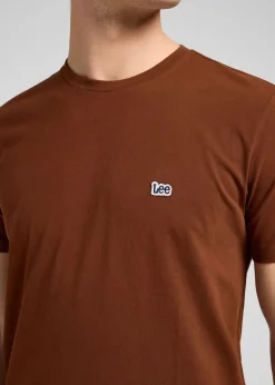 SS_PATCH_LOGO_TEE LUXE_BROWN