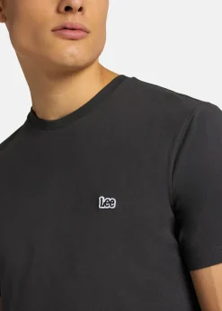 SS_PATCH_LOGO_TEE WASHED_BLACK