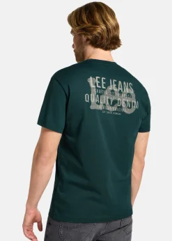 SS_RELAXED_LOGO_TEE GUNMETAL