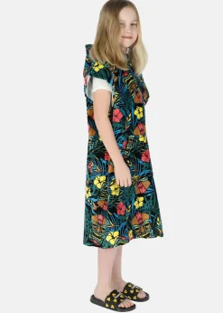 Tropical Beach Poncho JR
