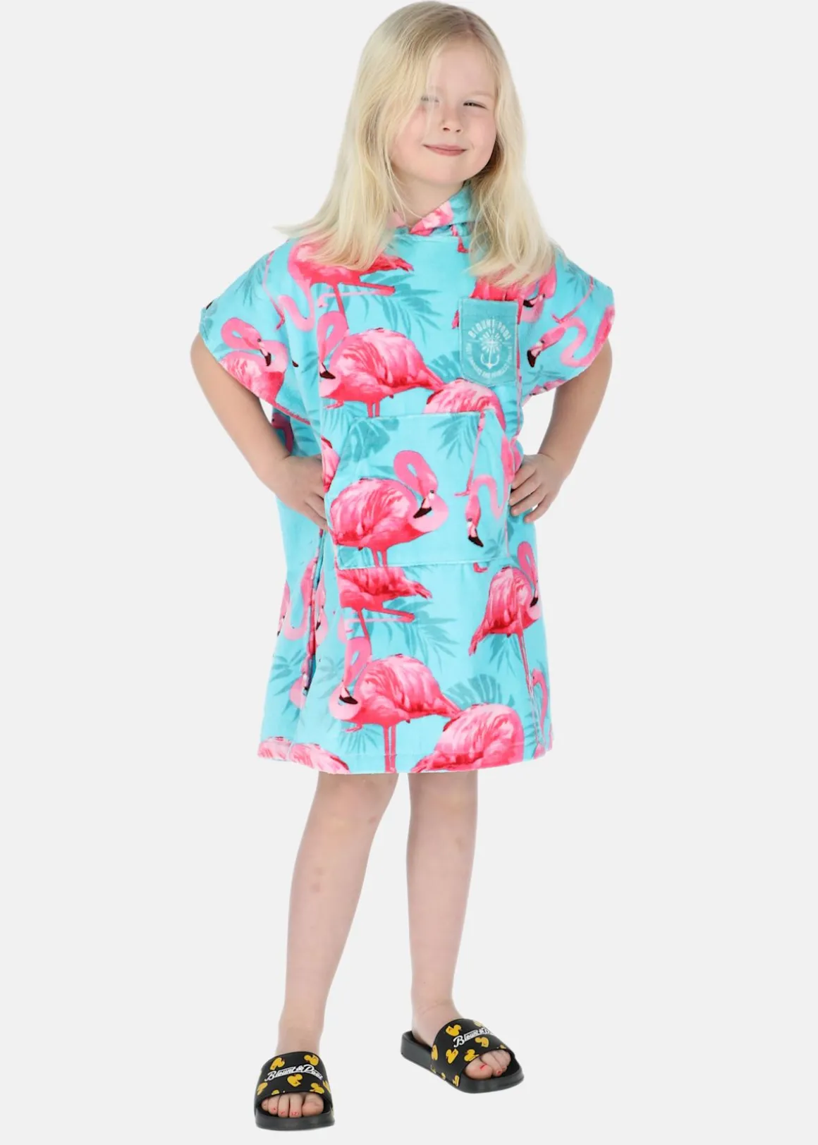 Tropical Beach Poncho Kids