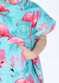 Tropical Beach Poncho Kids