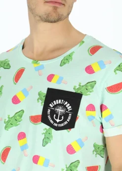 Tropical Pocket Tee